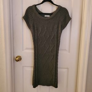 Gray Sweater Dress